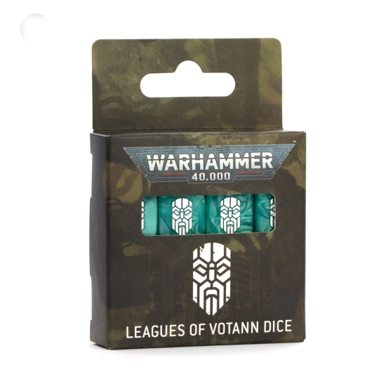 Warhammer 40k: Kości Leagues of Votann – Dice Set (16 sztuk)